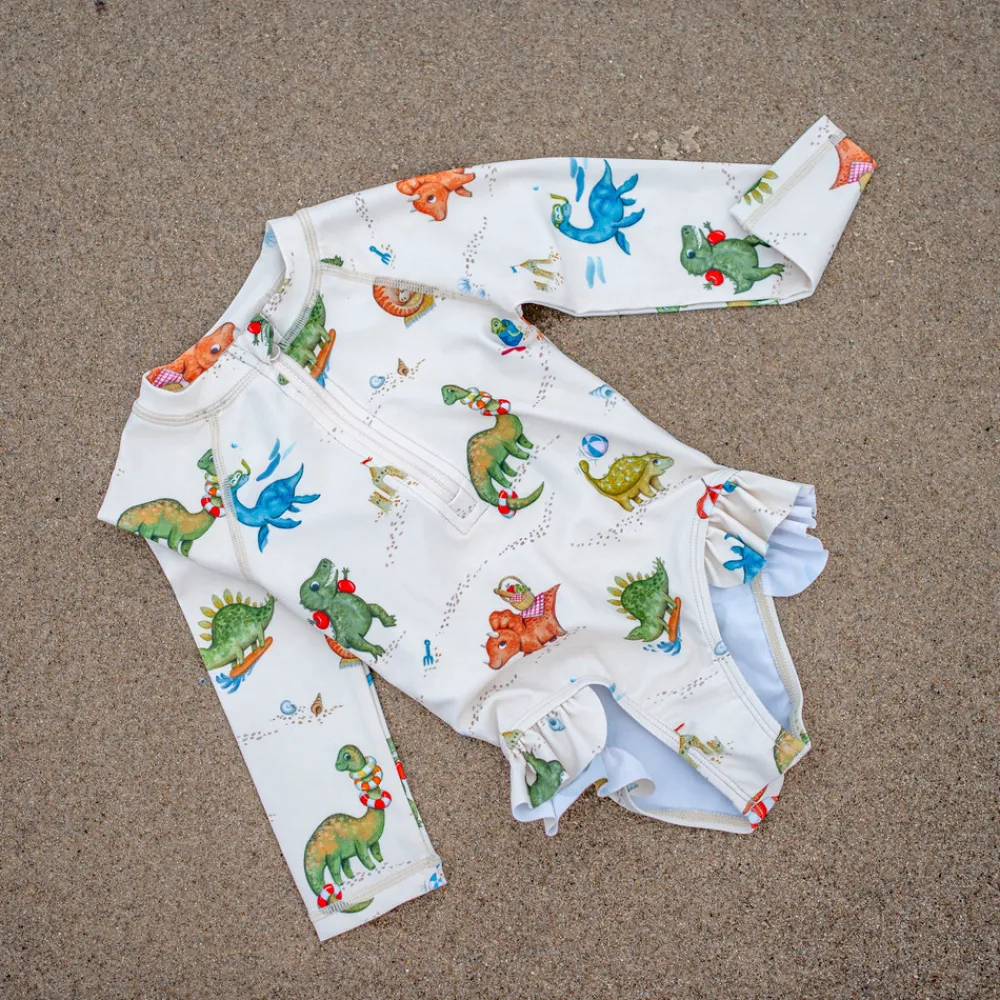 Filibabba Vilje – UV-dragt - BEIGE- Badedragter & Bikinier