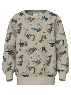 NAME IT Vimo Sweatshirt - ISLAND FOS- Cardigans, Veste & Trøjer