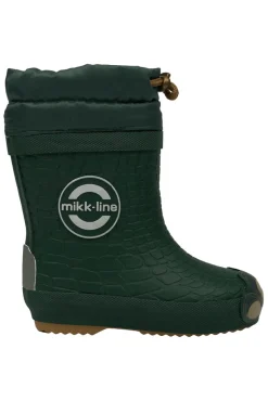 Mikk-Line Vinter Gummistøvle Dino - Darkest sprouse- Vinterstøvler