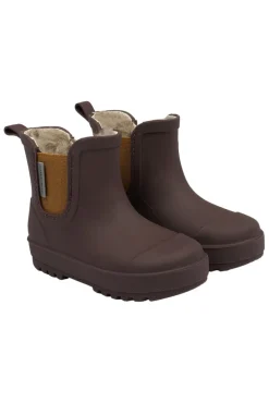 Mikk-Line Vintergummistøvler Korte - Raisin- Korte Gummistøvler