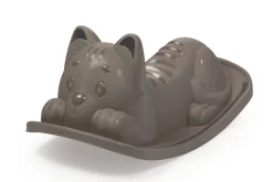 Smoby Vippe i plast - grå kat- Leg I Haven