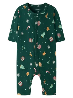 NAME IT Vismas natdragt - Botanical Garden- Juletøj|Heldragter U. Fod