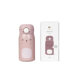 Fabelab Water bottle - Bunny - Small - Old Rose- Madkasser & Drikkedunke