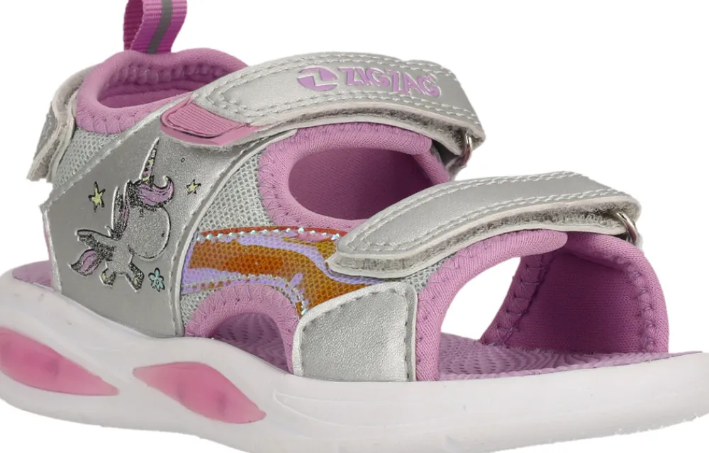 ZIG ZAG Wiggy sandal med lys - 4237- Sandaler Med Åben Tå