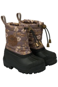 Mikk-Line Winter Boot Rubber AOP - Sparrow- Vinterstøvler