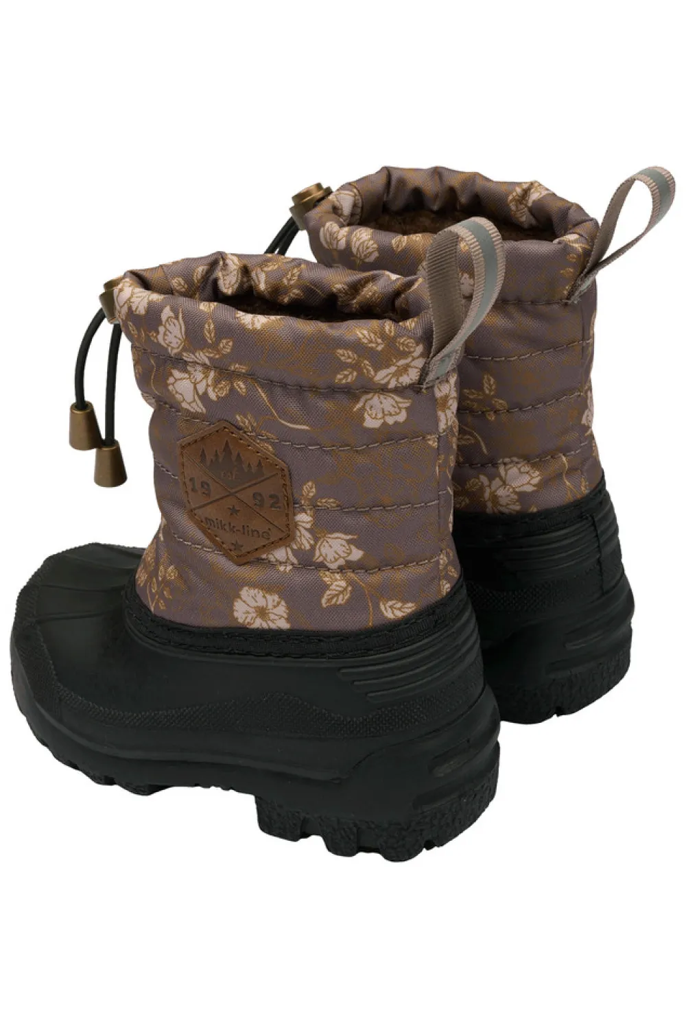 Mikk-Line Winter Boot Rubber AOP - Sparrow- Vinterstøvler
