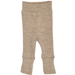 Müsli Woolly bukser med foldbare fødder - 821000011- Uldunderdele|Leggings