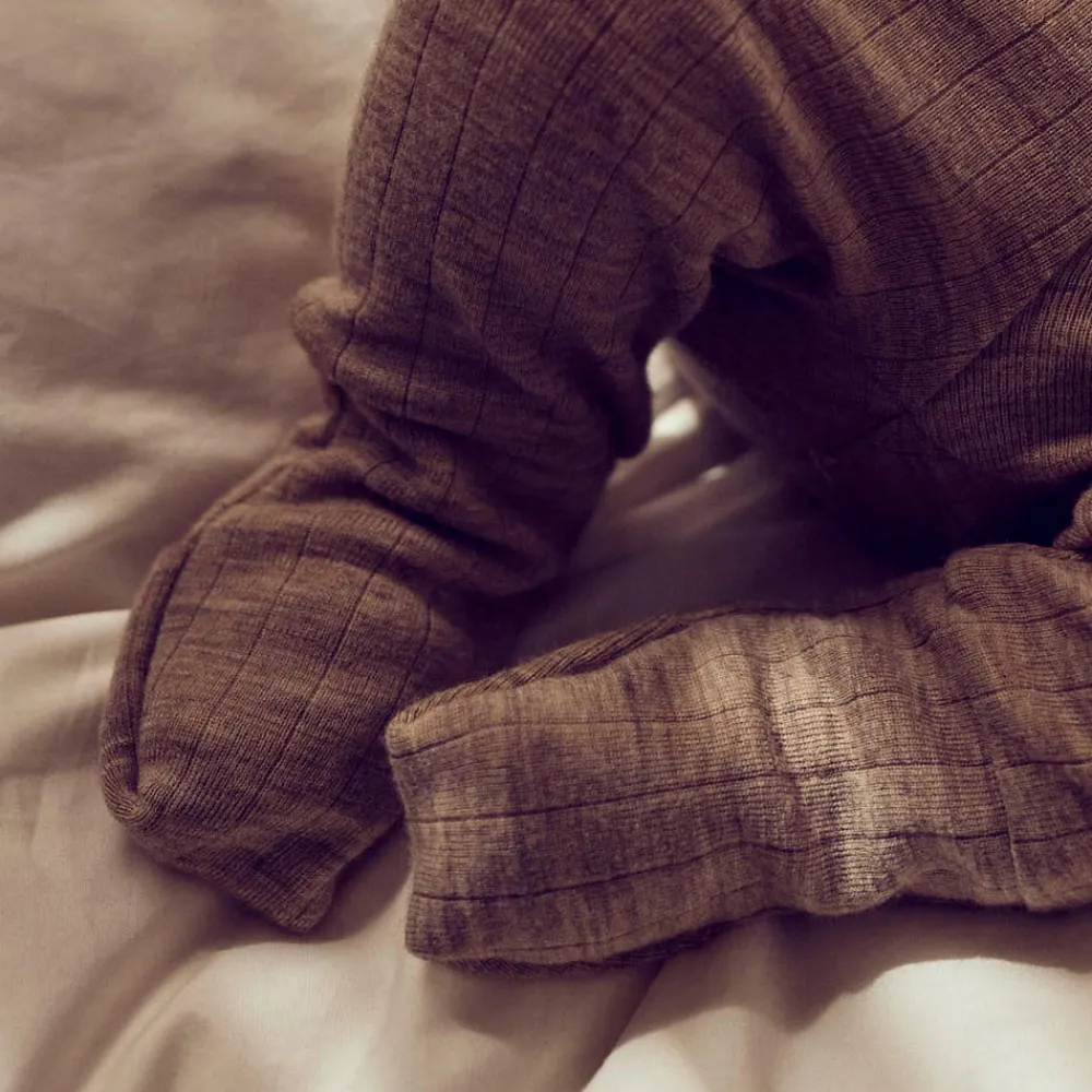 Müsli Woolly heldragt med fødder - 821000011- Ulddragter