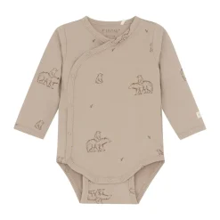 Fixoni Wrap Body Langærmet - 2122- Bodystocking M. Skrålukning