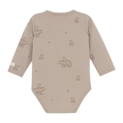 Fixoni Wrap Body Langærmet - 2122- Bodystocking M. Skrålukning