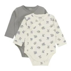 BeKids Wrap Langærmet (2-pak) - 9709- Bodystocking Langærmet|Multipack