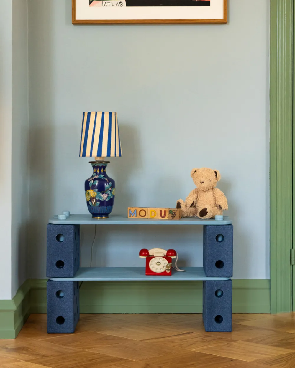 MODU 2x Balancebomme Sky Blue- Tumlemøbler