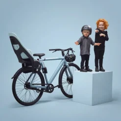 Thule Yepp 2 Maxi - stelmonteret - Majolica Blue- Cykelstole & Hjelme