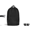 Stokke® YOYO indkøbstaske m/hjul - Black- Styrtasker & Barnevognsnet