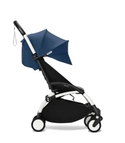 Stokke® YOYO³ Klapvogn - air france blue på hvidt stel- Rejseklapvogne