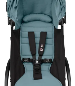Stokke® YOYO³ Klapvogn - aqua på hvidt stel- Rejseklapvogne