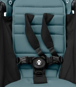 Stokke® YOYO³ Klapvogn - aqua på hvidt stel- Rejseklapvogne