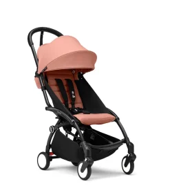Stokke® YOYO³ Klapvogn - ginger på sort stel- Rejseklapvogne