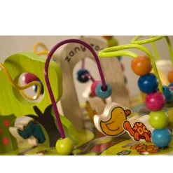 B Toys Zany Zoo aktivitets legeplads- Trælegetøj